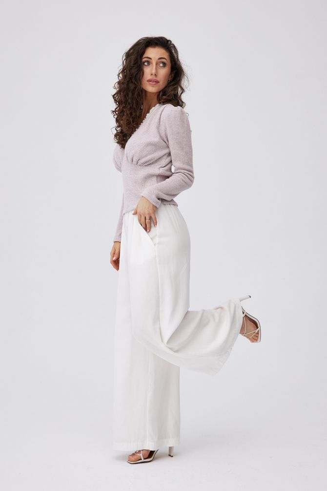 Flora Sweater with lace