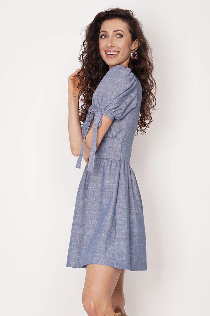 Maribel Linen Dress