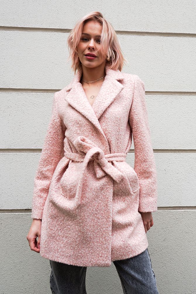 Italy Pink Coat