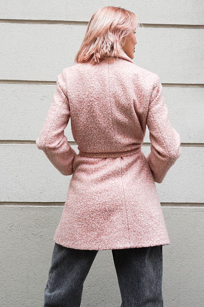 Italy Pink Coat