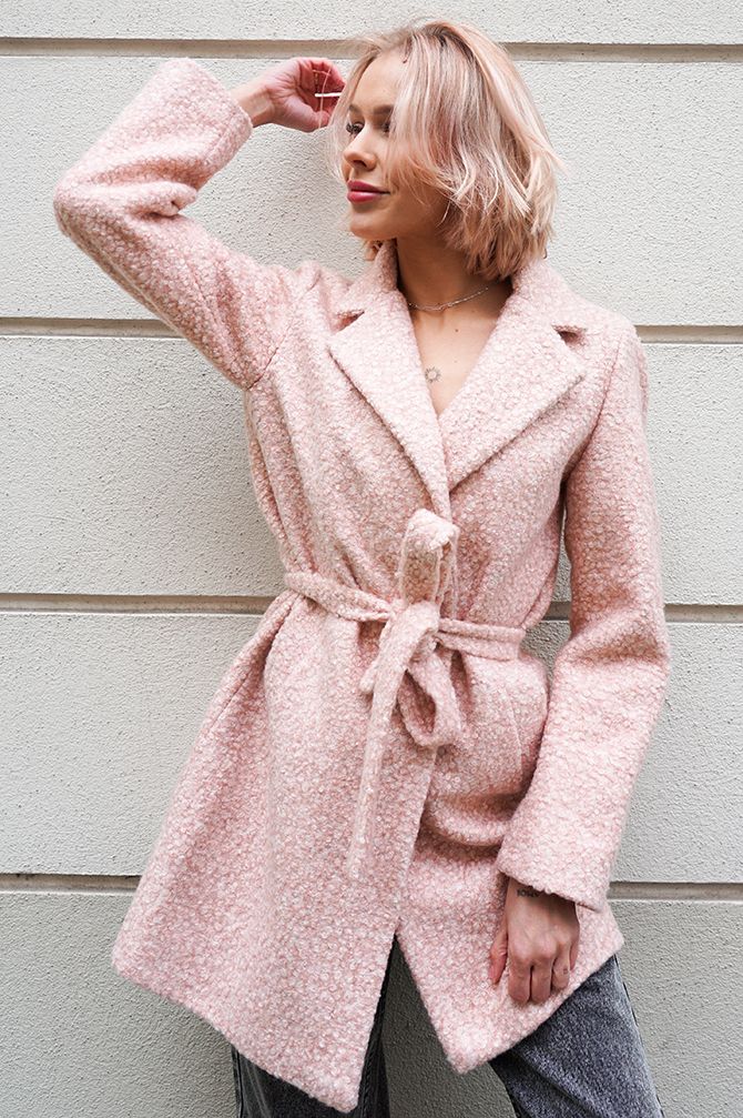 Italy Pink Coat