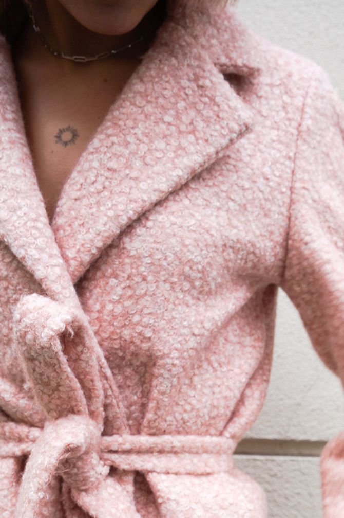 Italy Pink Coat