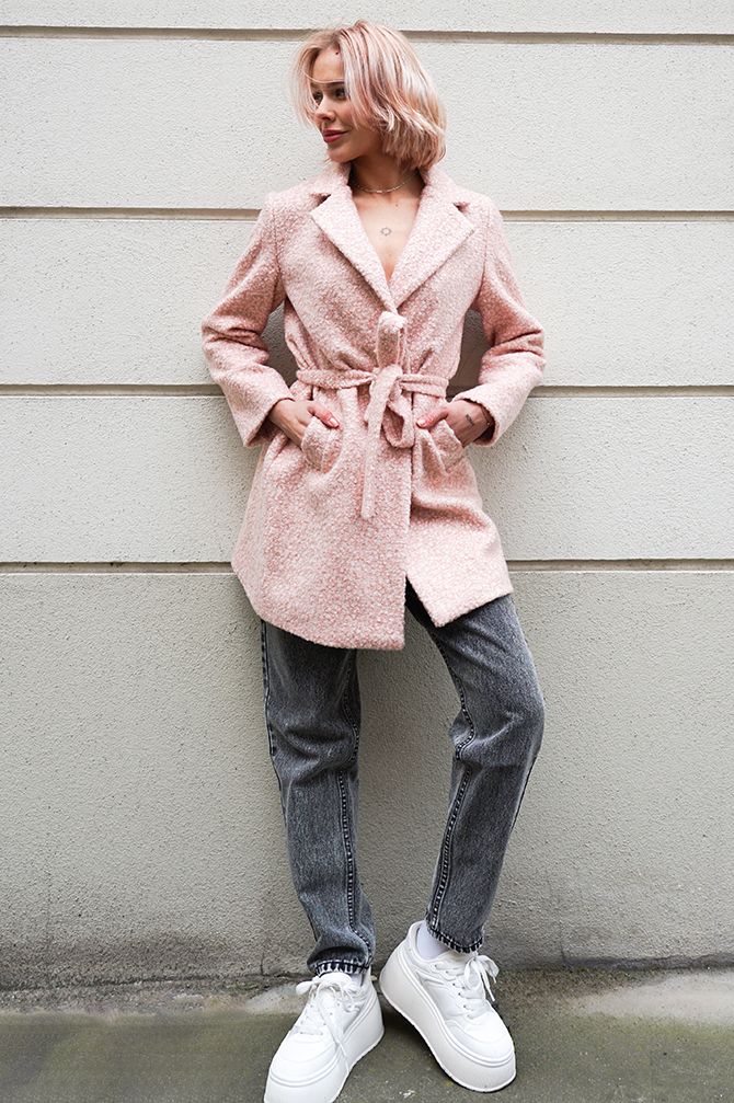 Italy Pink Coat
