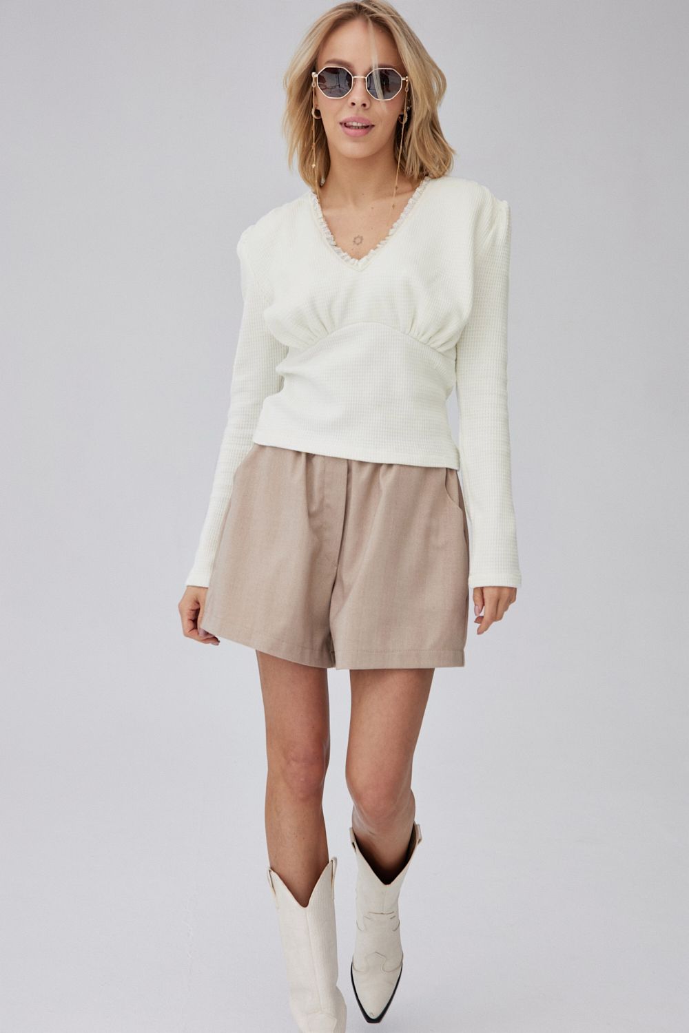 Flora Sweater with lace