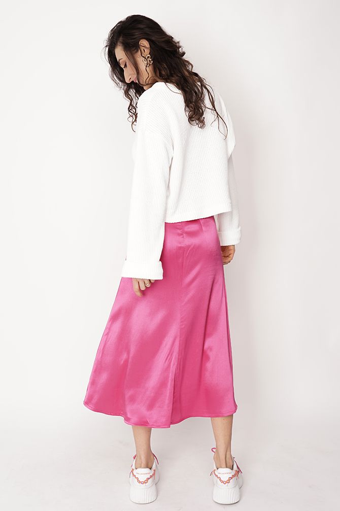 Feme Satin Skirt