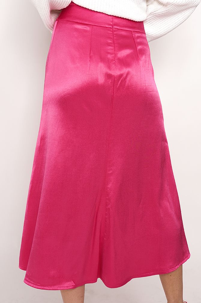 Feme Satin Skirt