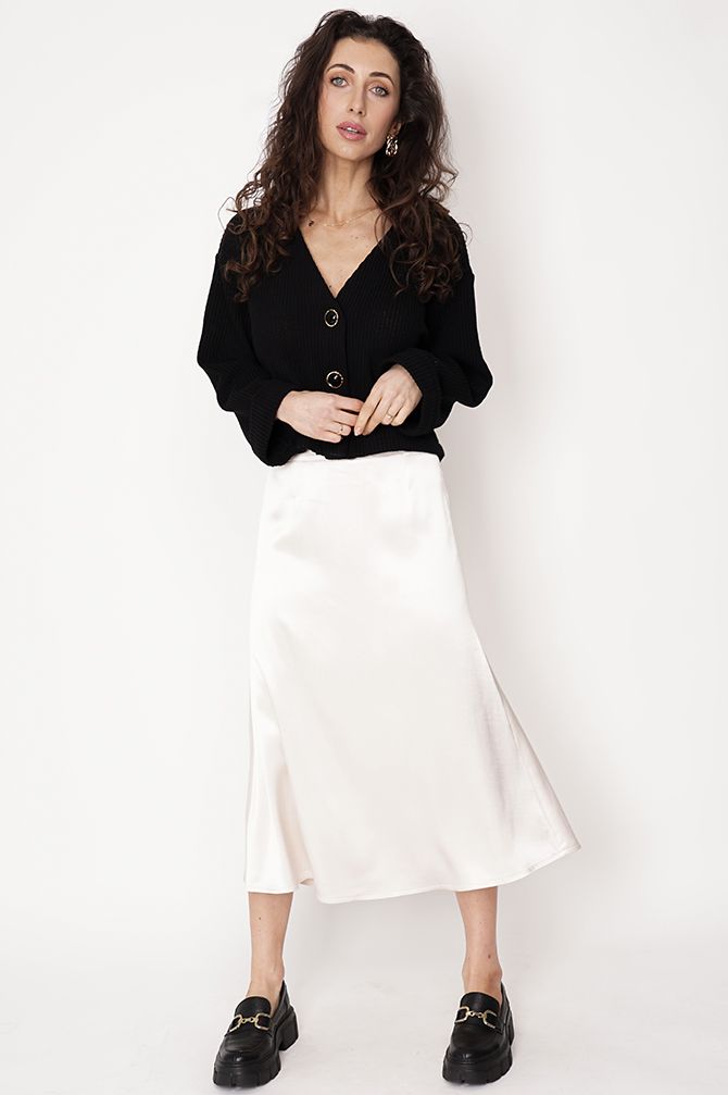 Feme Satin Skirt