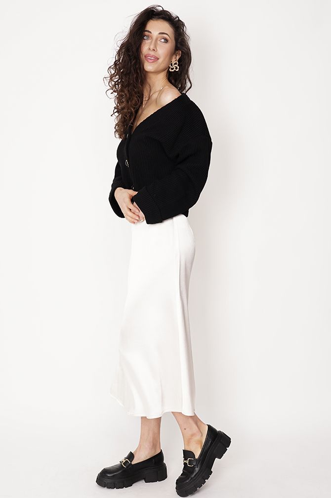 Feme Satin Skirt