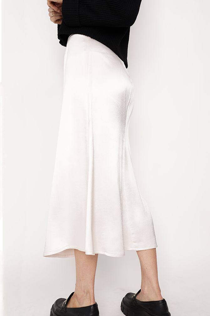 Feme Satin Skirt