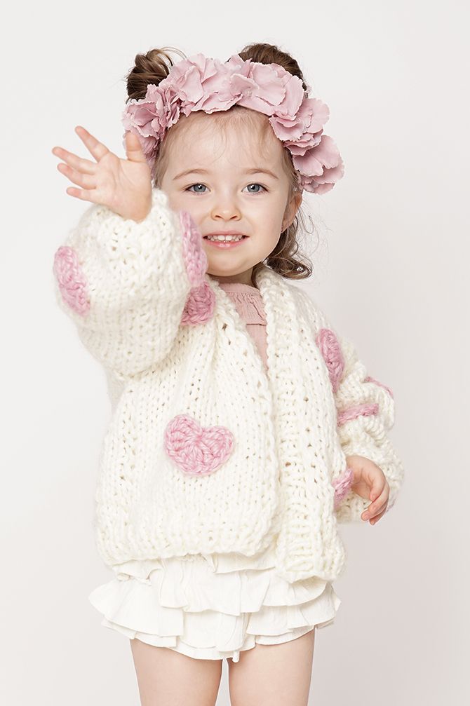 HAND MADE Heart PETIT Sweater