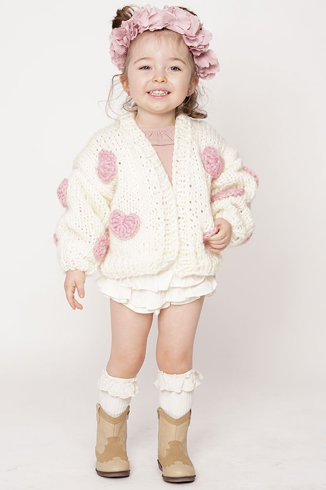 HAND MADE Heart PETIT Sweater