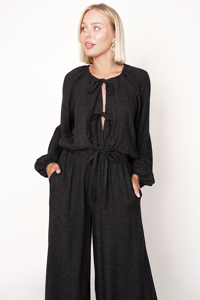 Skye Tie Blouse