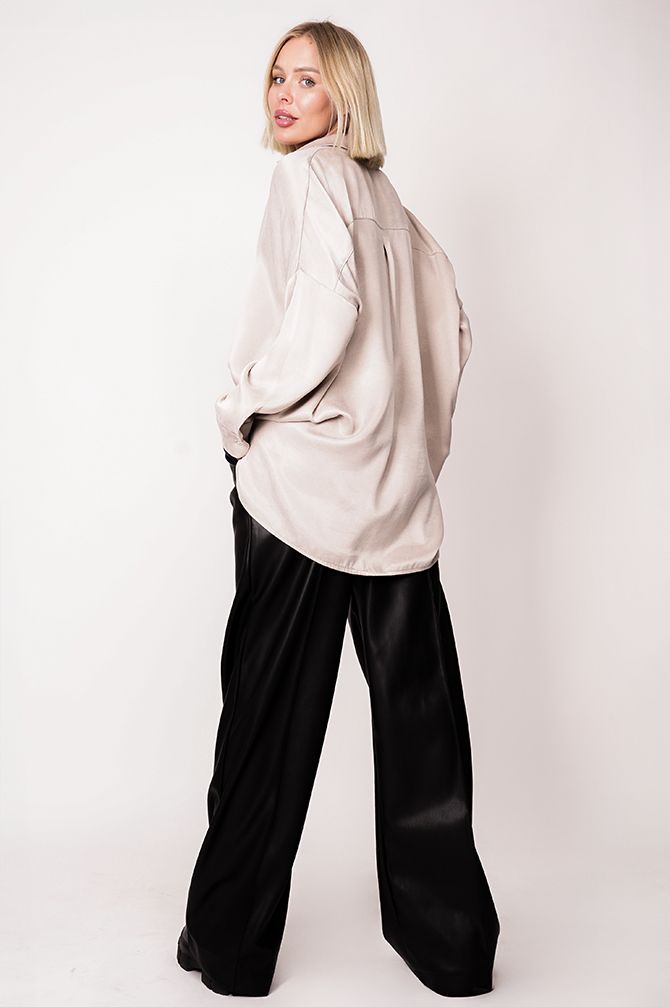 Long Lyocell Shirt