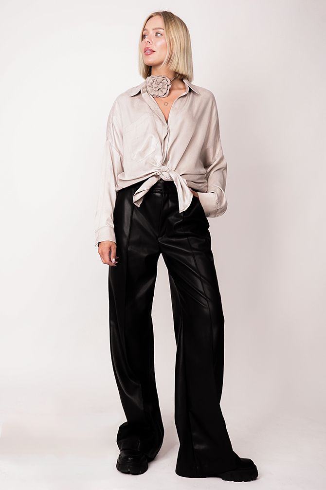 Long Lyocell Shirt