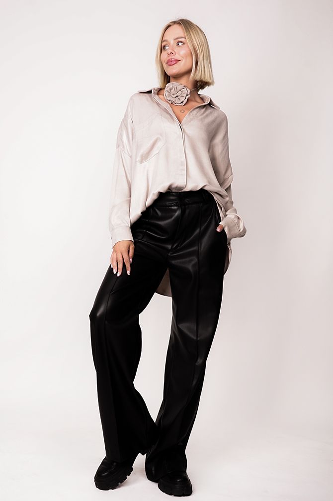 Long Lyocell Shirt