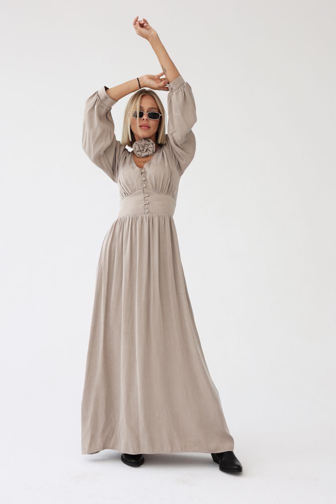 Maribel Lyocell Maxi Dress