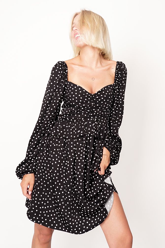 Luisa Dot Dress