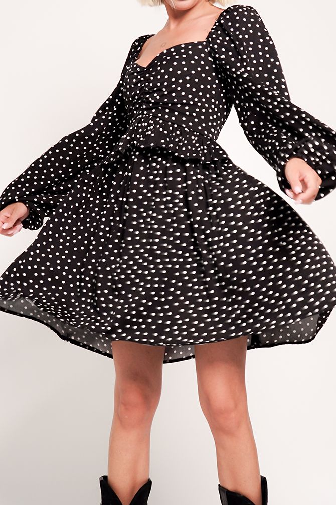 Luisa Dot Dress