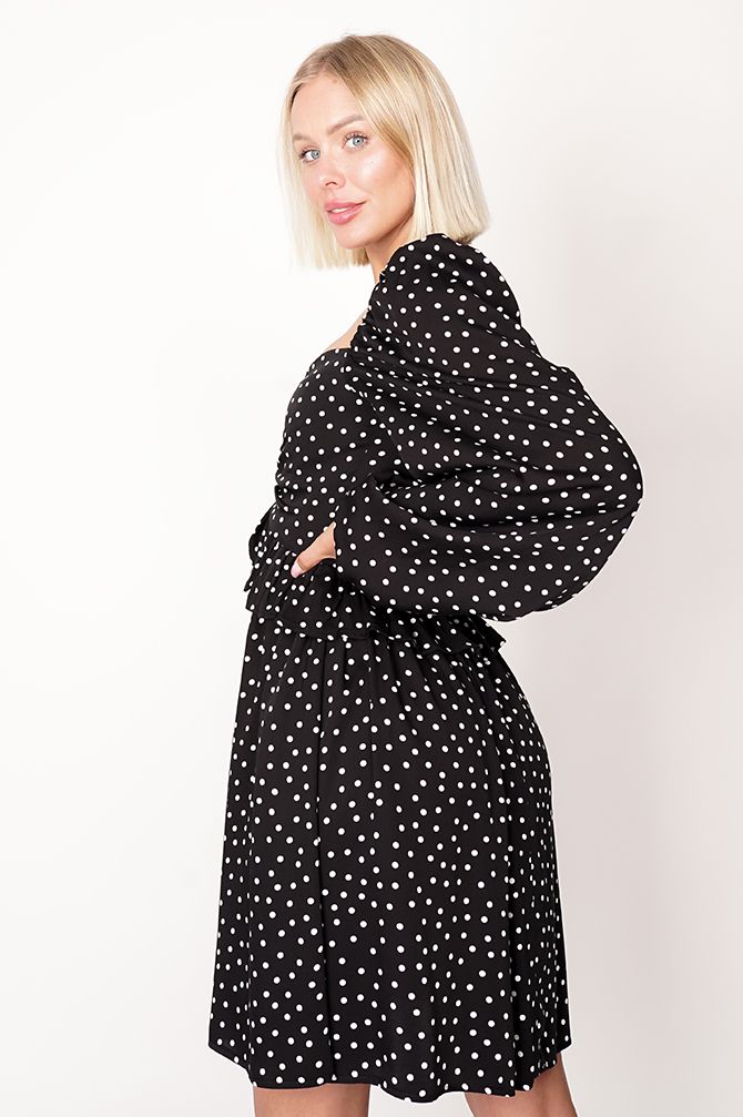 Luisa Dot Dress