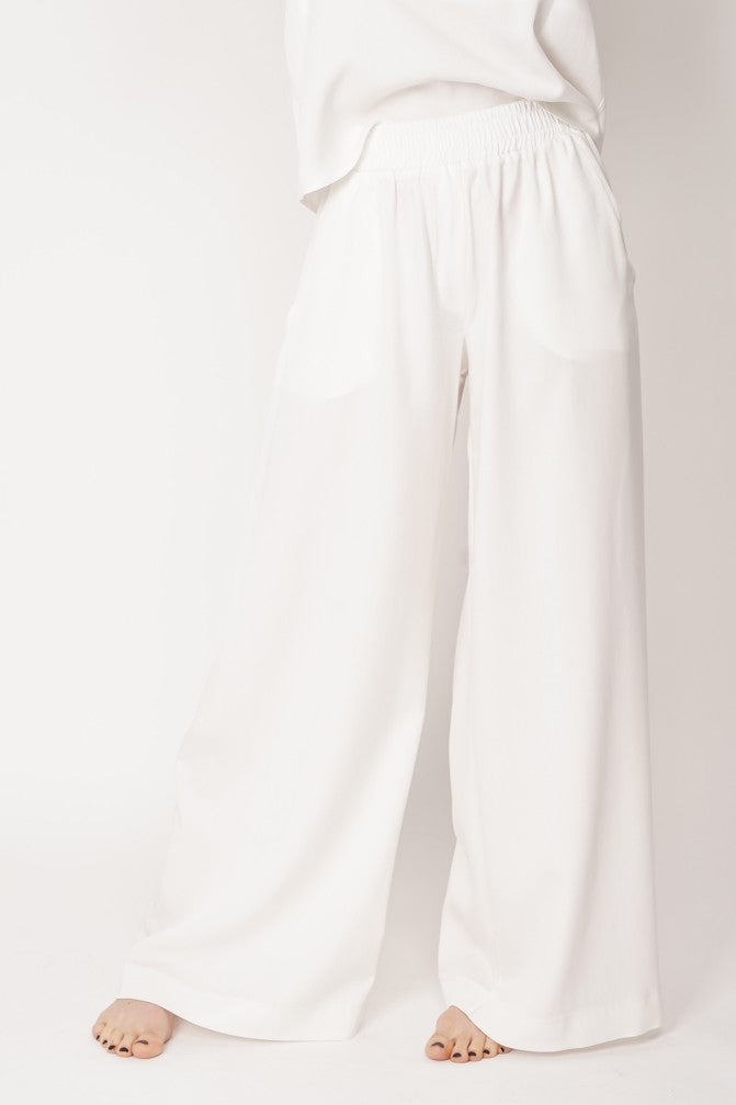 Wide Tencel Trousers