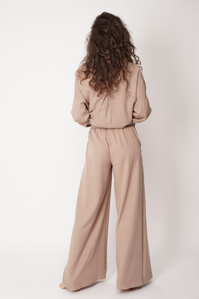 Wide Tencel Trousers