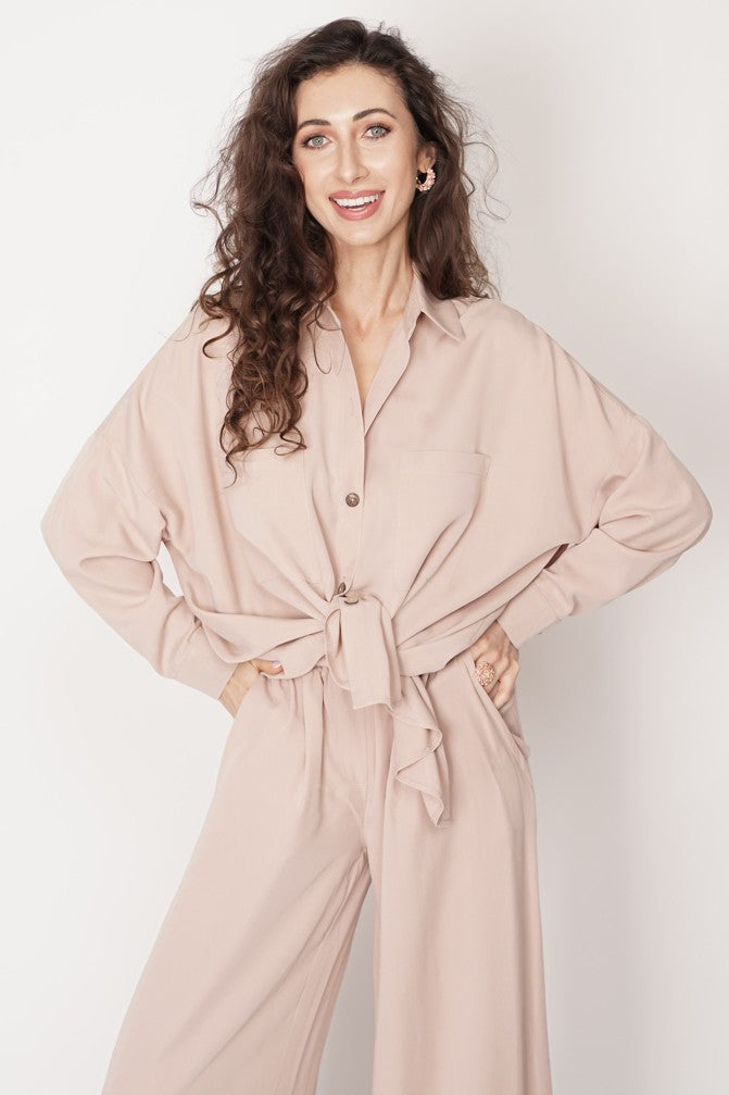 Oversized Tencel Shirt