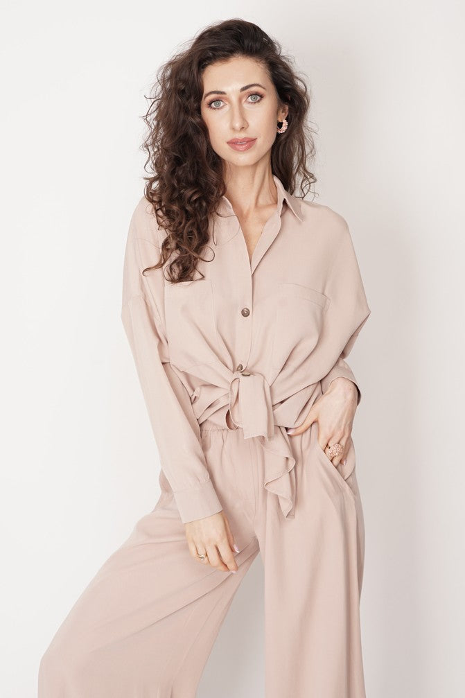 Oversized Tencel Shirt