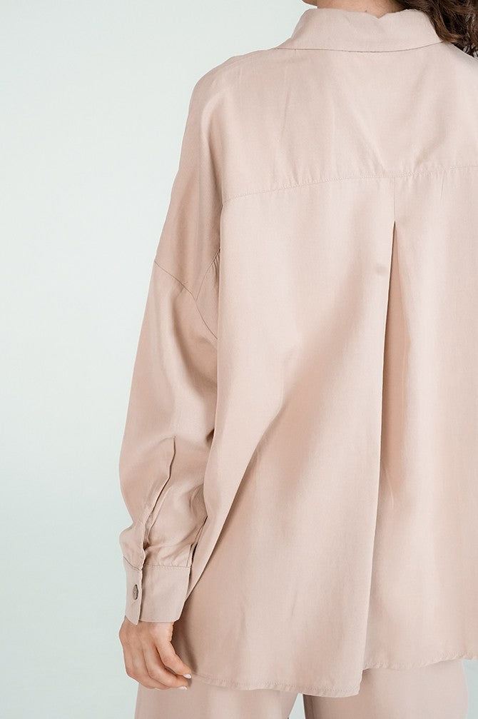 Oversized Tencel Shirt