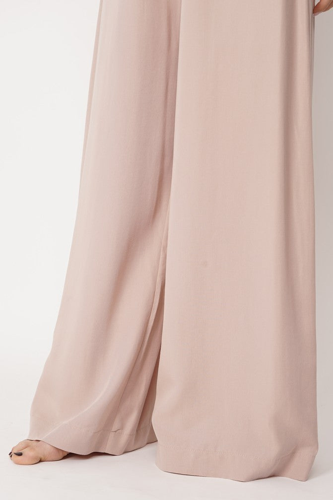 Wide Tencel Trousers