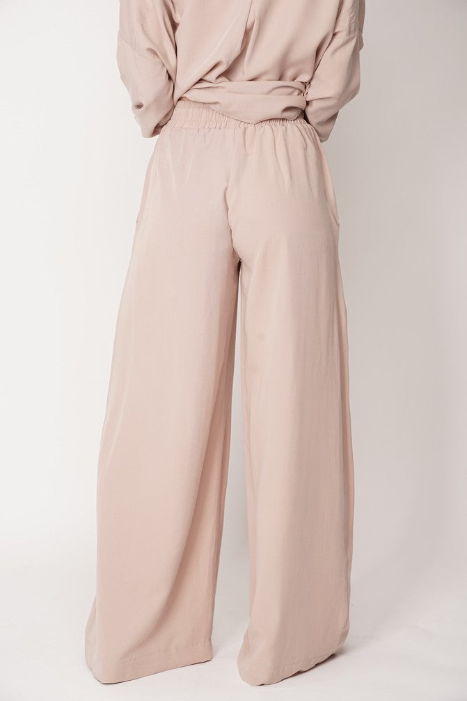Wide Tencel Trousers