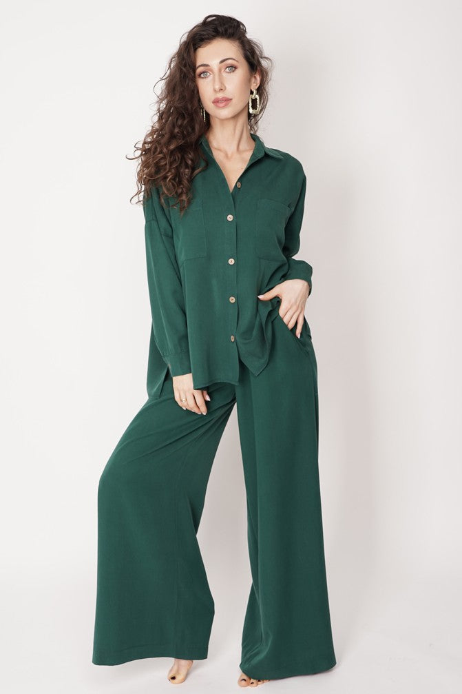 Oversized Tencel Shirt