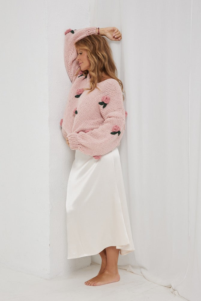 Feme Satin Skirt