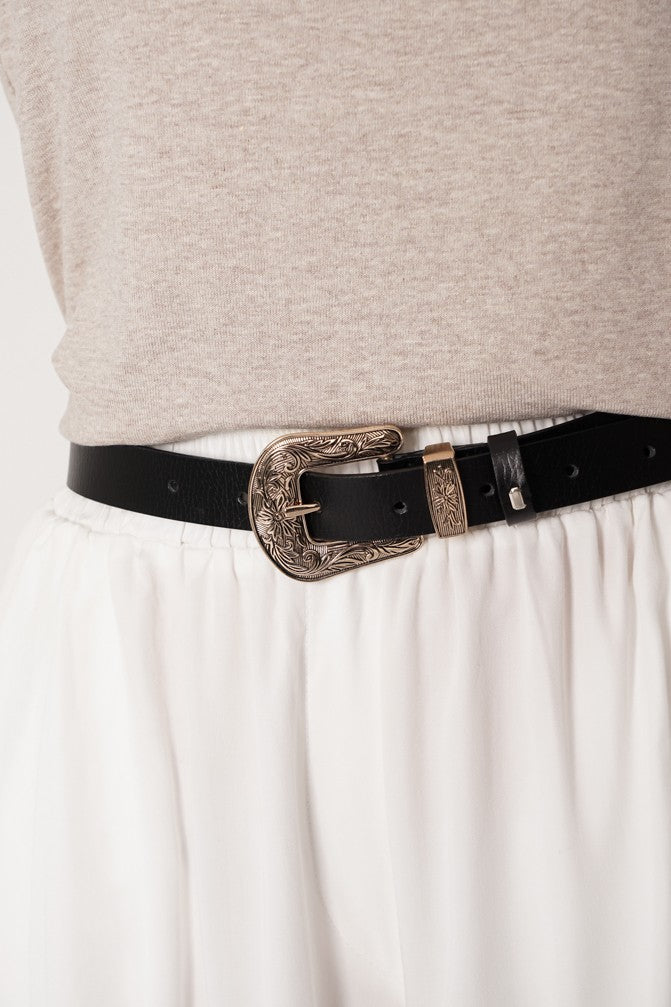 VINTAGE Leather Belt
