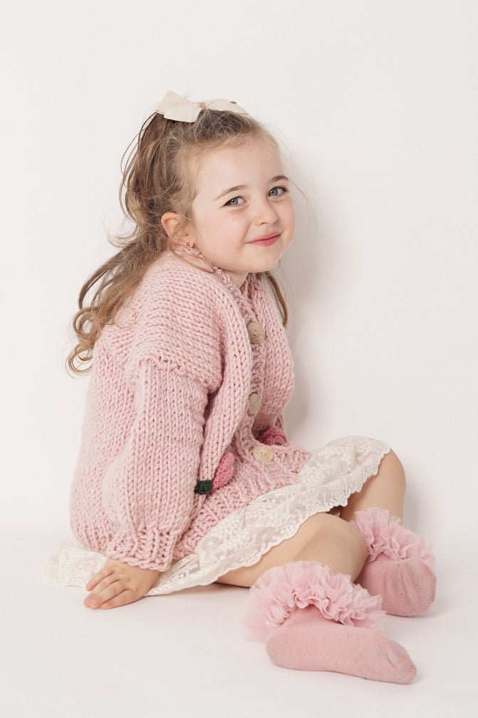 HAND MADE Rose Petit Sweater