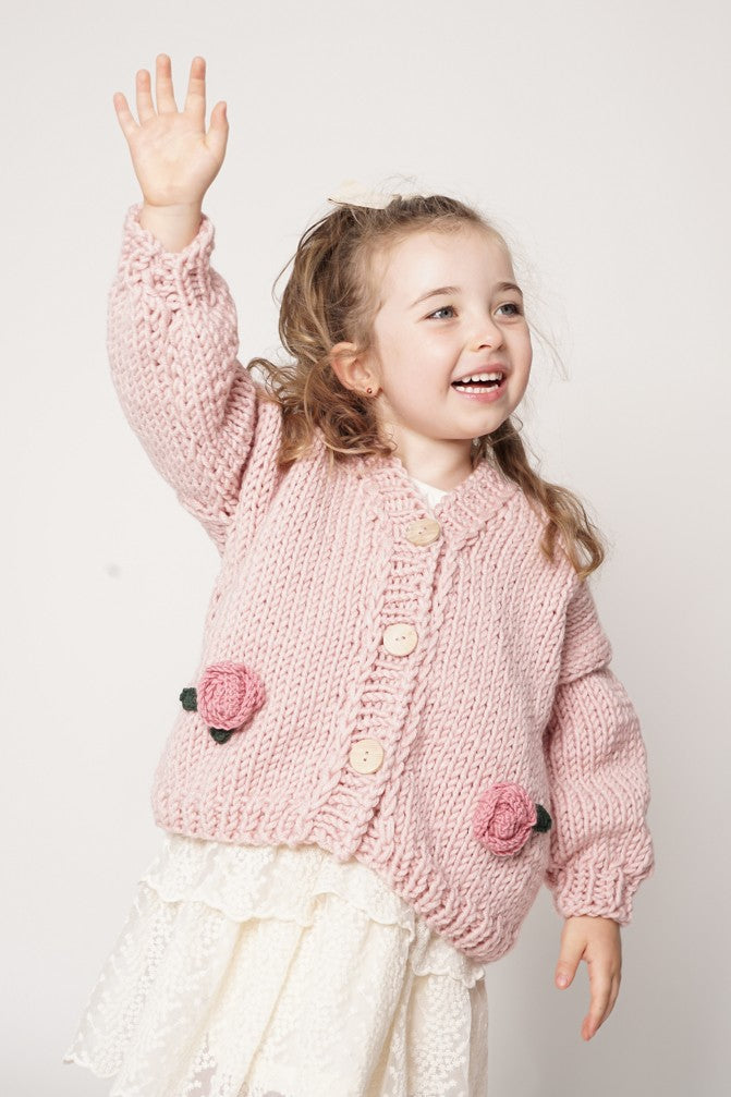 HAND MADE Rose Petit Sweater