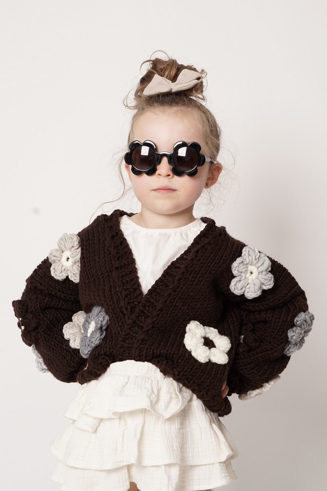HAND MADE Flower PETIT Sweater