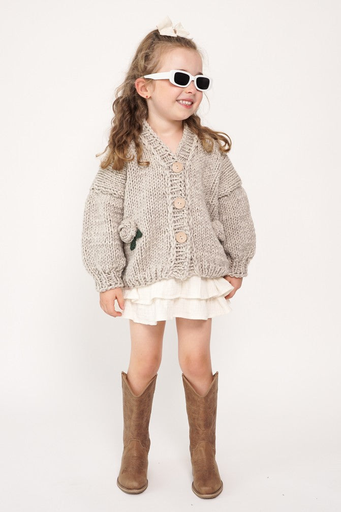 HAND MADE Rose Petit Sweter