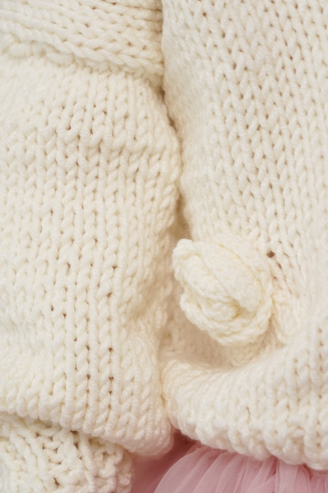 HAND MADE Rose Petit Sweater