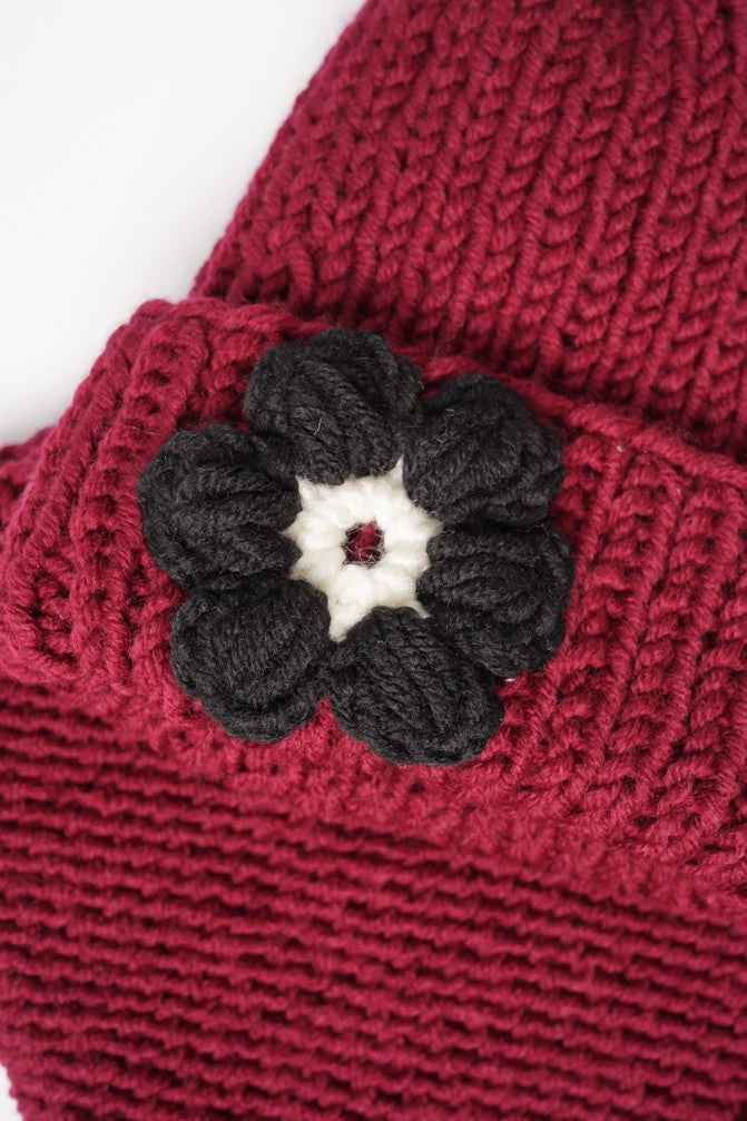 Czapka HAND MADE Flower