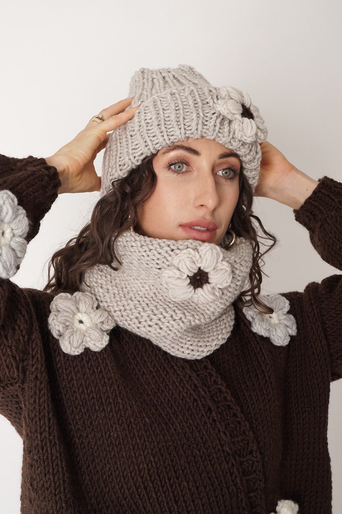 HAND MADE Flower Hat