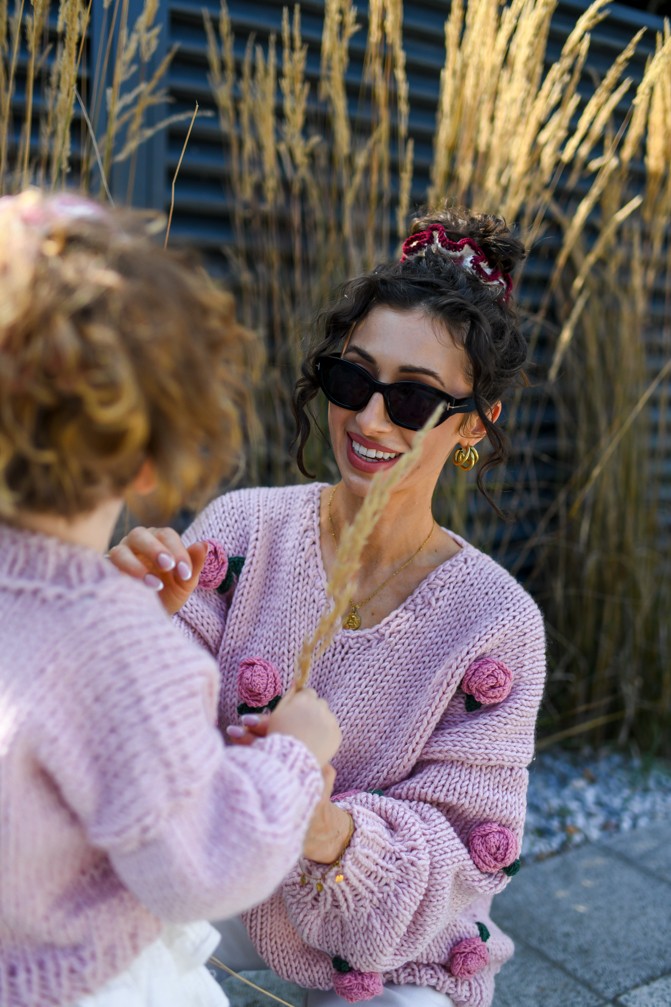 HANDMADE Rose Sweater