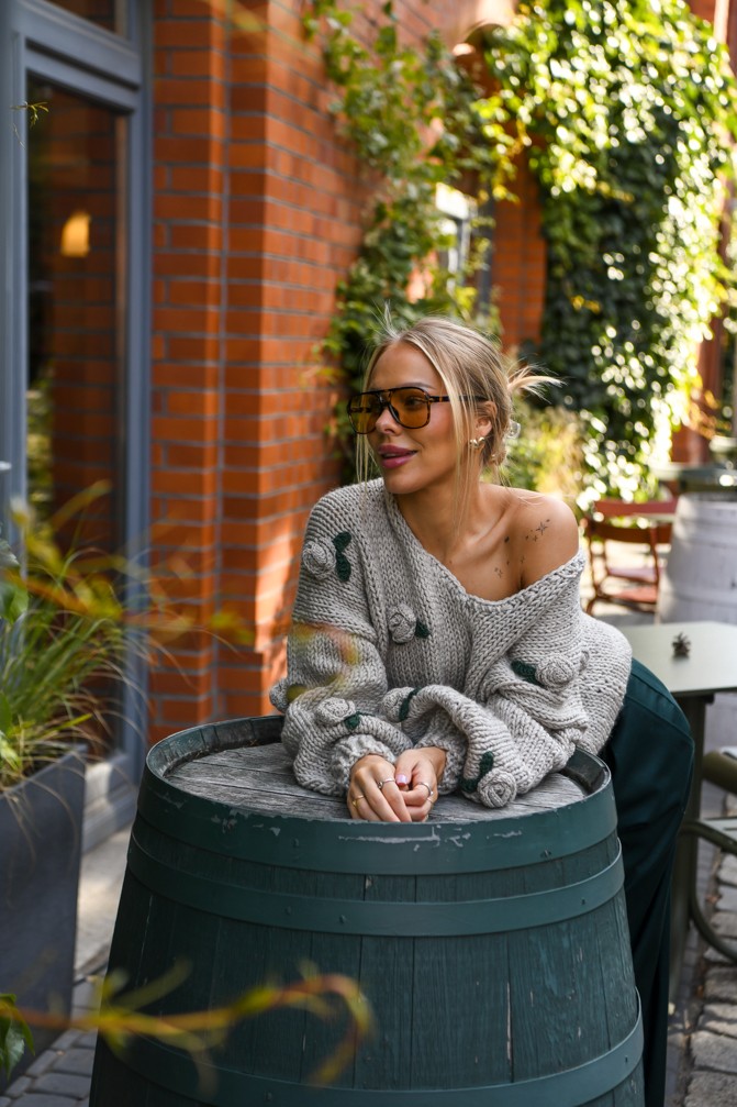 HANDMADE Rose Sweater