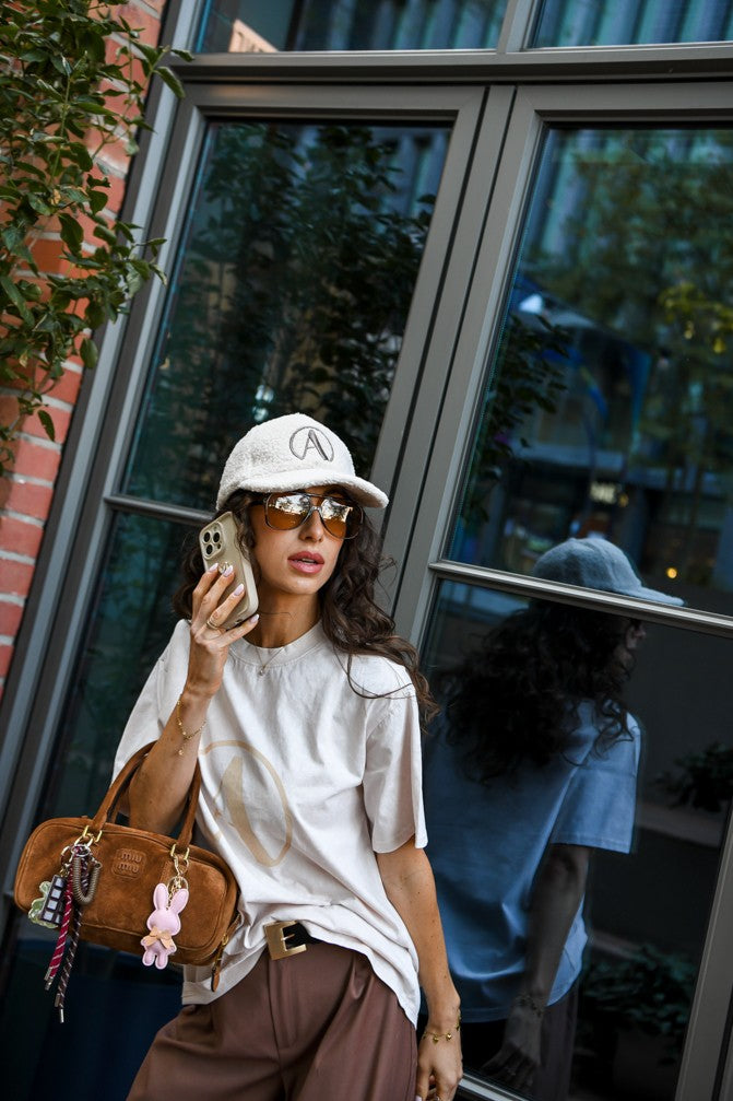 Bouclé Baseball Cap