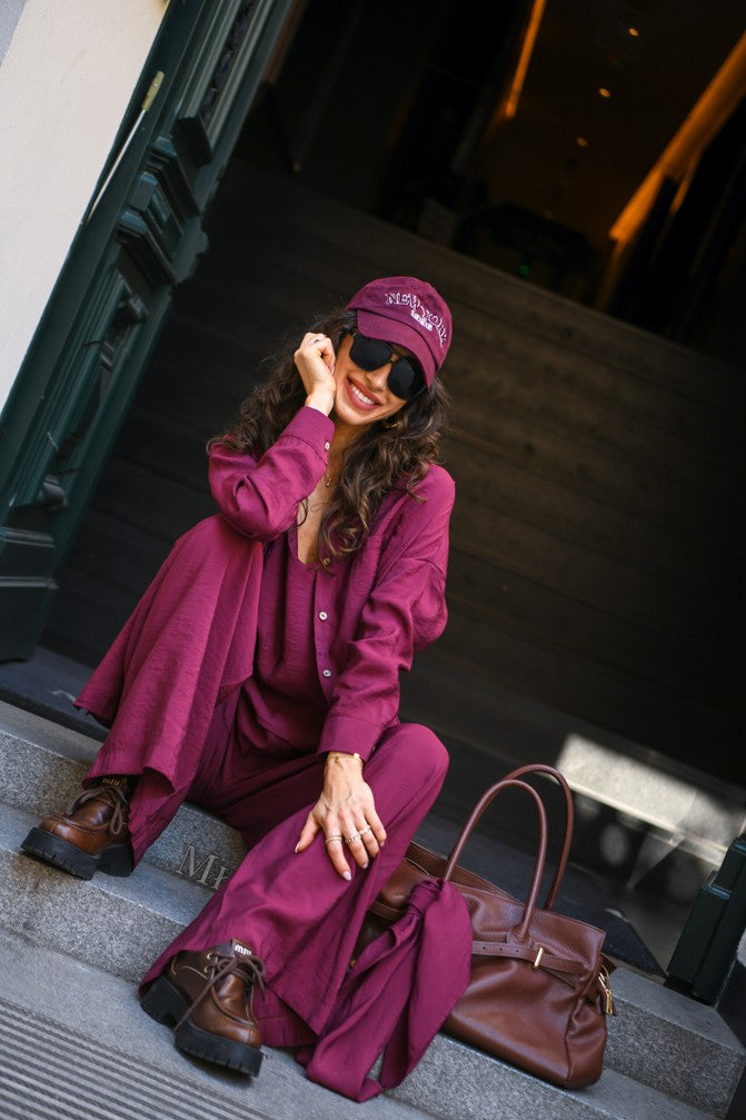 Wide Tencel Trousers