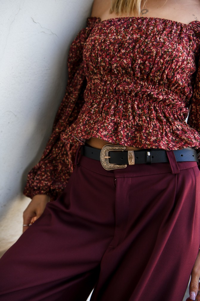 VINTAGE Leather Belt