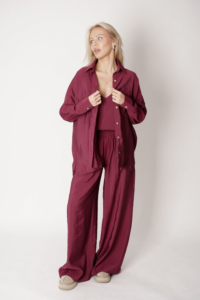 Wide Tencel Trousers