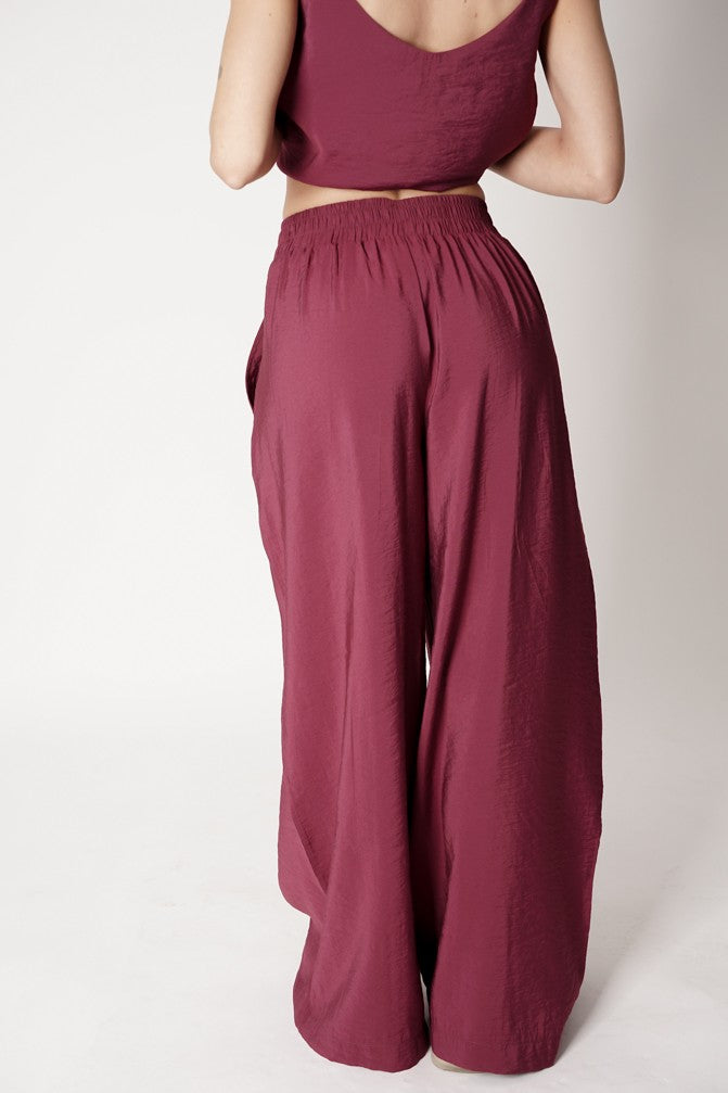 Wide Tencel Trousers