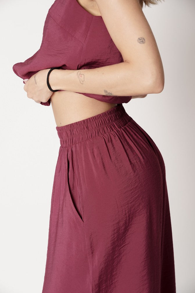 Wide Tencel Trousers