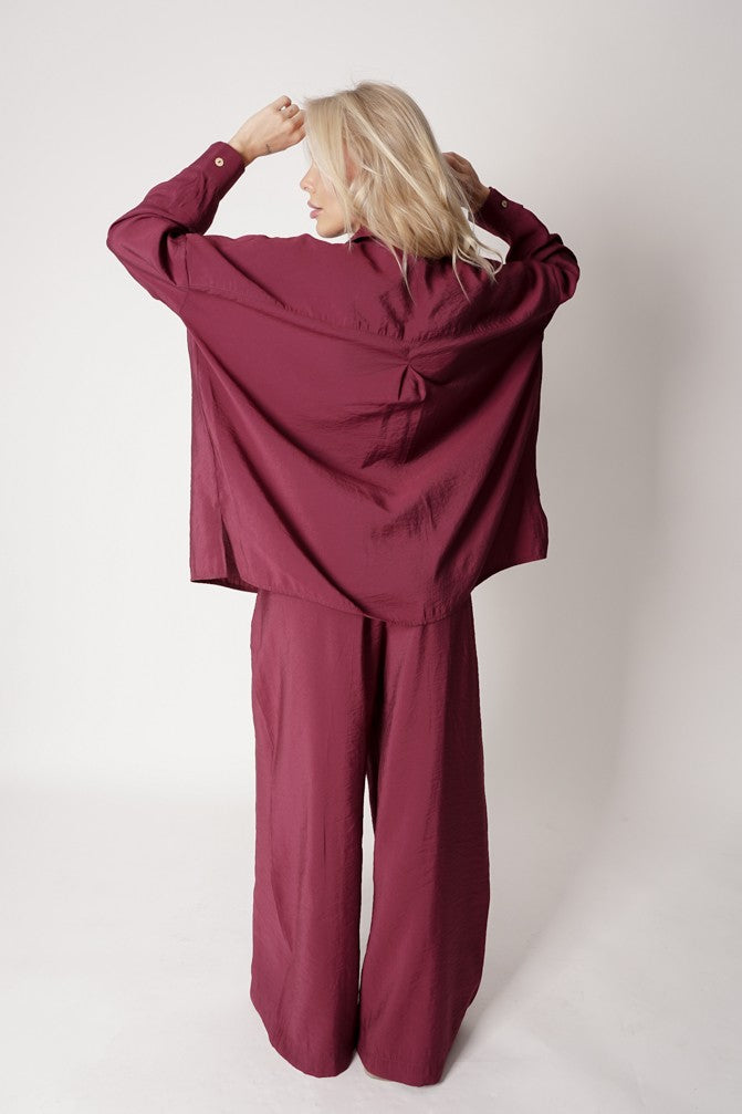 Oversized Tencel Shirt