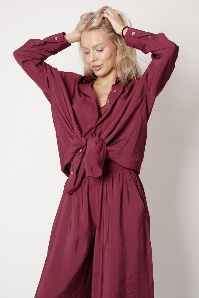 Oversized Tencel Shirt